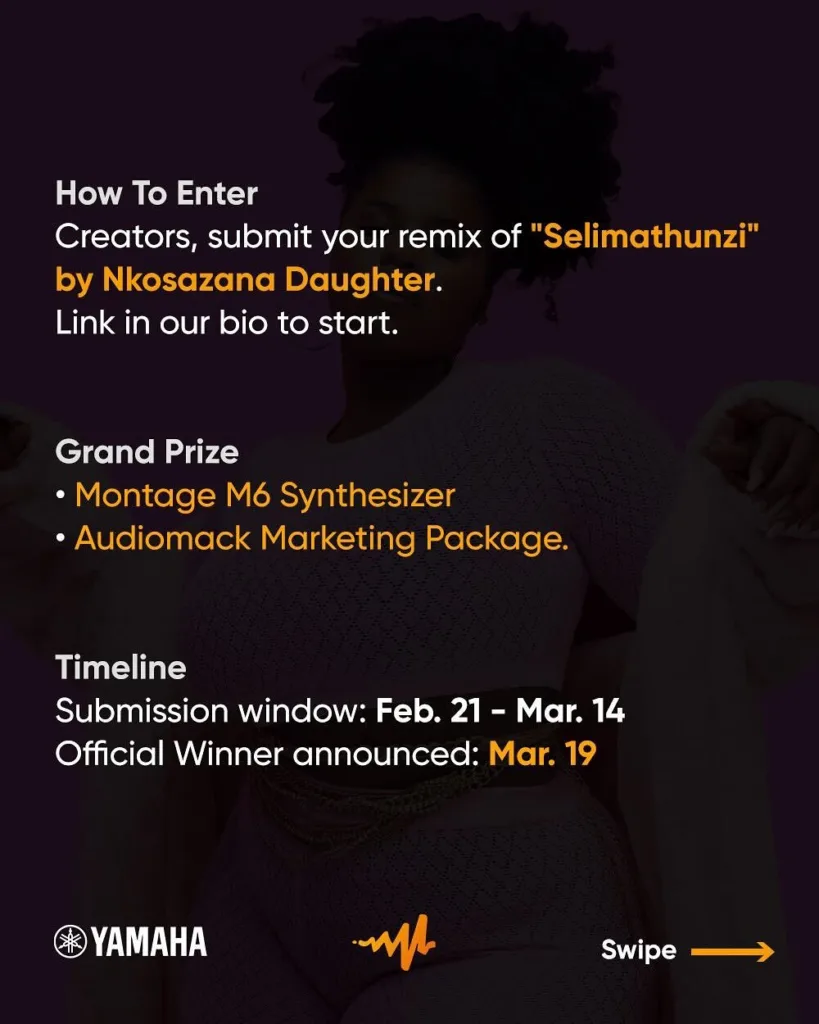 Selimathunzi Remix Contest by Audiomack with Nkosazana Daughter and Yamaha