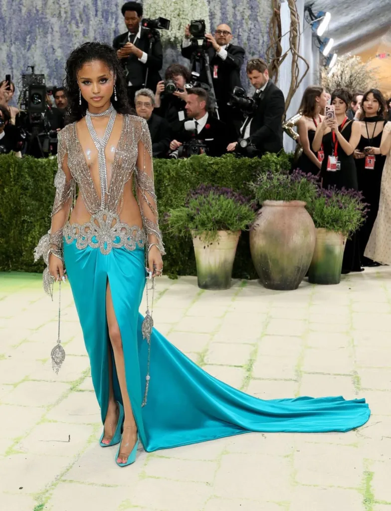 Tyla Rihanna Met Gala moment