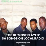 TKZee, Week 24 SA Radio Chart