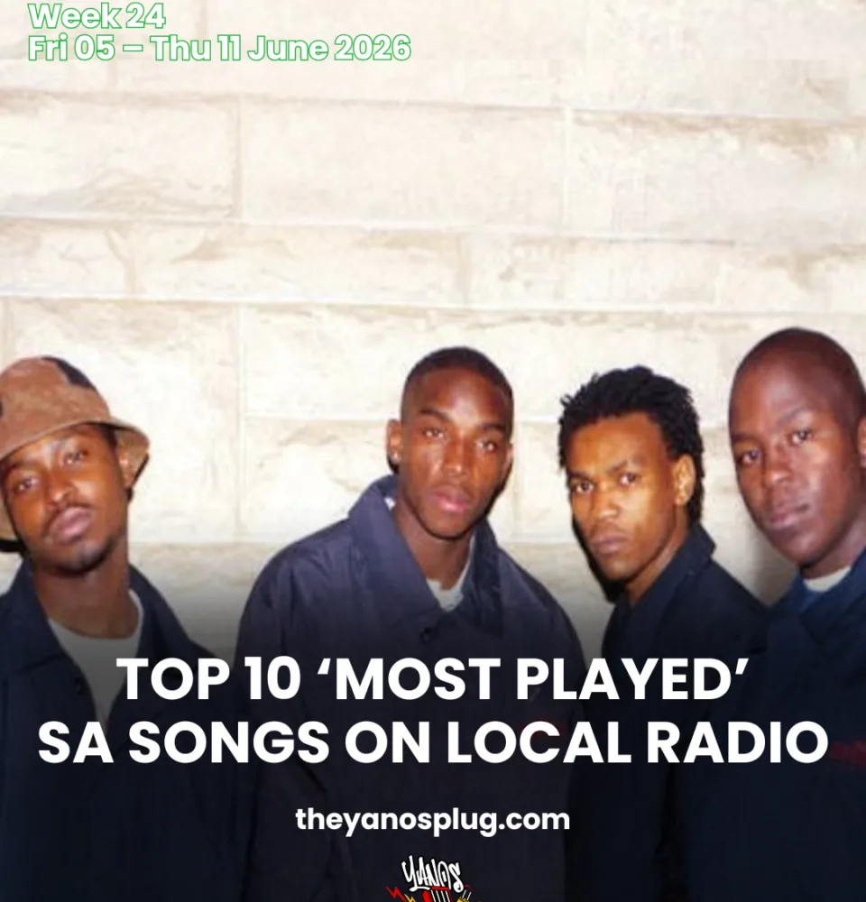TKZee, Week 24 SA Radio Chart